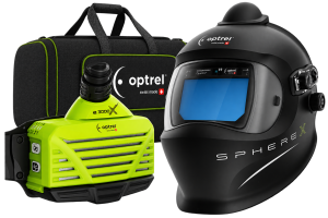 RTW Sphere X quattro PAPR & e3000X 18h battery in Bag