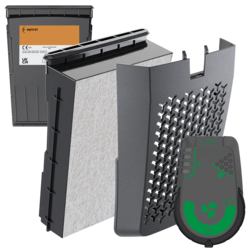 Upgrade kit combifilter A2P (cover, filter, spark & pkt 50 prefilter)