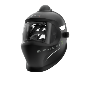 PAPR helmet shell - Sphere X - black (without ADF)