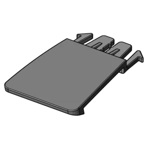 Filter cover clip - for swiss air blower