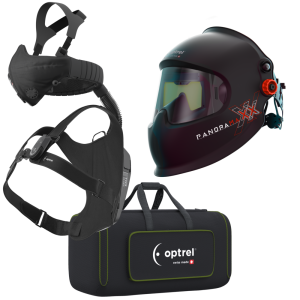 RTW Panoramaxx laser helmet (laser welding only) & Swiss air with CP